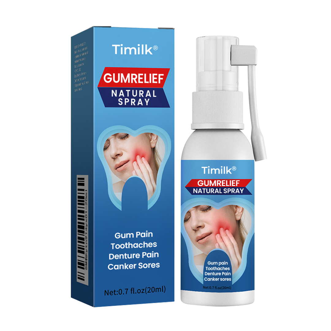 Last Day Of Discount š„ TimilkĀ® GumRelief Natural Spray